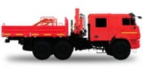 КАМАЗ-43118 ИМ-150N с двухрядной кабиной