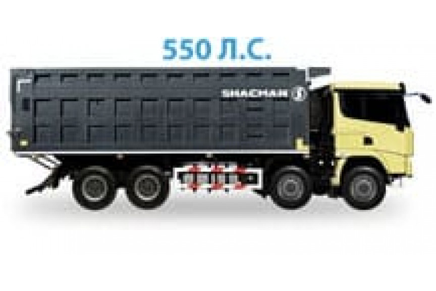 SHACMAN 8x4 X3000 самосвал